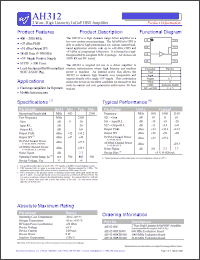 Click here to download AH312 Datasheet