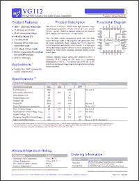 Click here to download VG112-G Datasheet