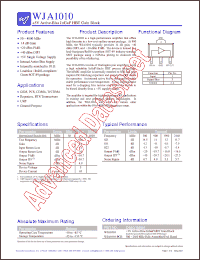 Click here to download WJA1010-PCB Datasheet