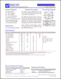 Click here to download MH302-PCB Datasheet