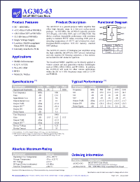 Click here to download AG302-63_07 Datasheet