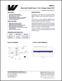 Click here to download WM2613CDT Datasheet