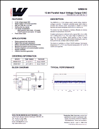 Click here to download WM2619CDT Datasheet