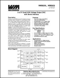 Click here to download WM5620LID Datasheet