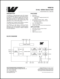 Click here to download XWM8729 Datasheet