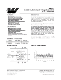 Click here to download WM2629CDT Datasheet