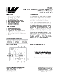 Click here to download WM2631IDT Datasheet