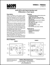 Click here to download WM0831 Datasheet