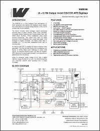 Click here to download WM8190 Datasheet