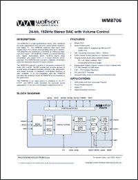 Click here to download WM8706_05 Datasheet