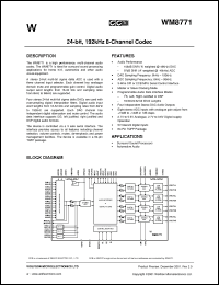 Click here to download WM8771FV Datasheet