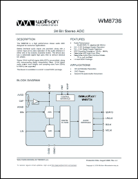 Click here to download WM8738_06 Datasheet