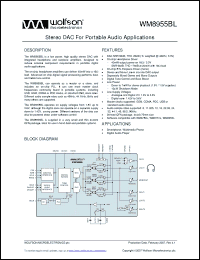 Click here to download WM8955BL_07 Datasheet