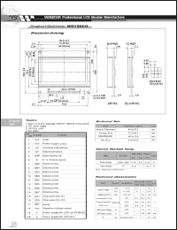 Click here to download WG12864I Datasheet