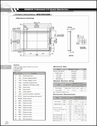 Click here to download WG160128B Datasheet