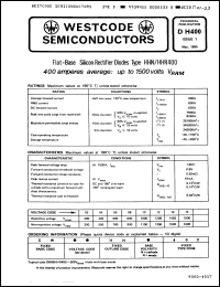 Click here to download SW10HHR400 Datasheet