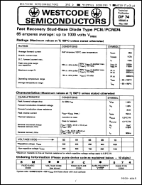 Click here to download SM08PCR074 Datasheet