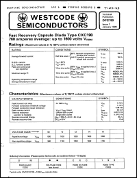 Click here to download SM08CXC190 Datasheet