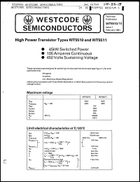 Click here to download WT5510 Datasheet