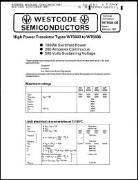 Click here to download WT5603 Datasheet