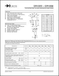 Click here to download ER1003 Datasheet