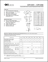 Click here to download ER1001A Datasheet