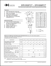Click here to download ER1004FCT Datasheet