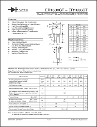 Click here to download ER1601ACT Datasheet