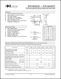 Click here to download ER1601ADC-T3 Datasheet