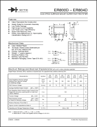 Click here to download ER804D-T3 Datasheet