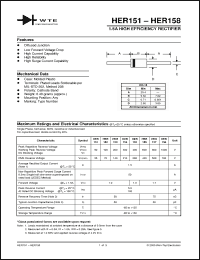 Click here to download HER152 Datasheet