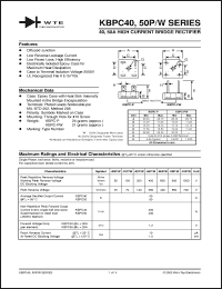 Click here to download KBPC5006PW Datasheet