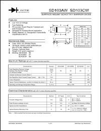 Click here to download SD103CW-T1 Datasheet