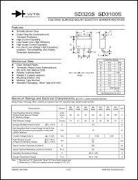 Click here to download SD330S-T3 Datasheet