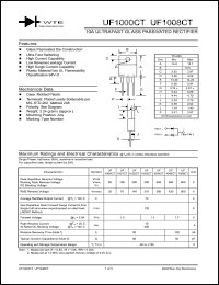 Click here to download UF1004CT Datasheet