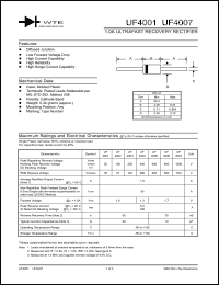 Click here to download UF4003 Datasheet