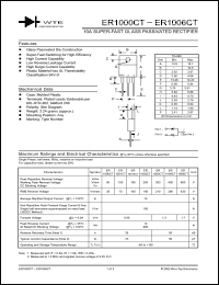 Click here to download ER1003CT Datasheet