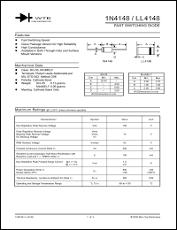 Click here to download LL4148-T1 Datasheet
