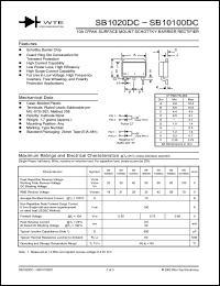 Click here to download SB1020DC Datasheet