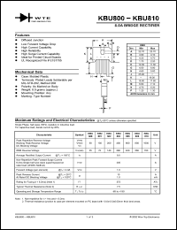 Click here to download BU808 Datasheet