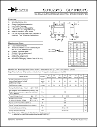 Click here to download SD1020YS Datasheet