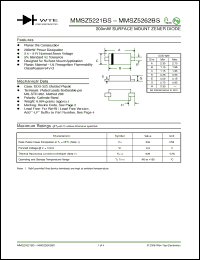 Click here to download MMSZ5261BS Datasheet