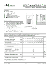 Click here to download KBPC1012S Datasheet