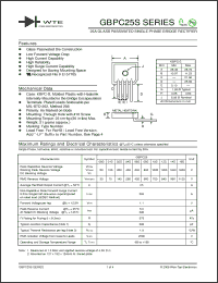 Click here to download GBPC2500S Datasheet