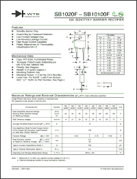 Click here to download SB1020F_06 Datasheet