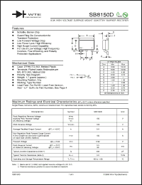 Click here to download SB8150D-T3 Datasheet