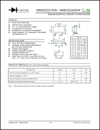 Click here to download MMBZ5252BW-T1 Datasheet