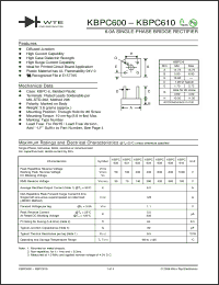 Click here to download KBPC600_06 Datasheet
