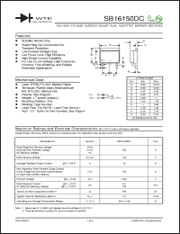 Click here to download SB16150DC-T3 Datasheet