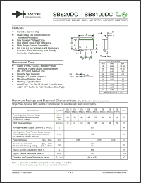 Click here to download SB845DC Datasheet